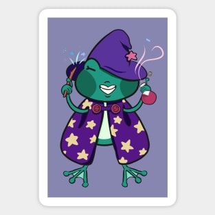 Frog Witch Magnet